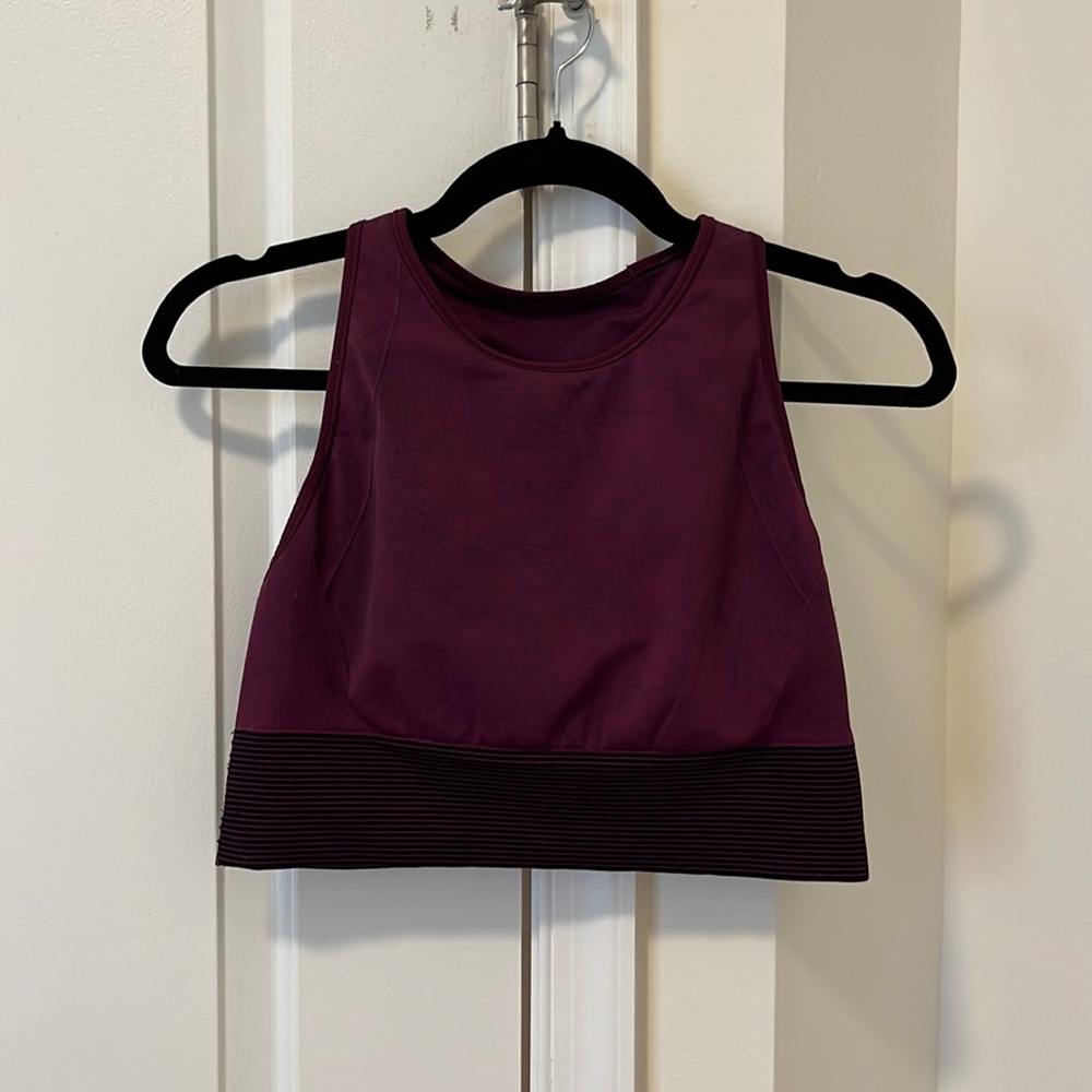 Lulu lemon long line sports bra
